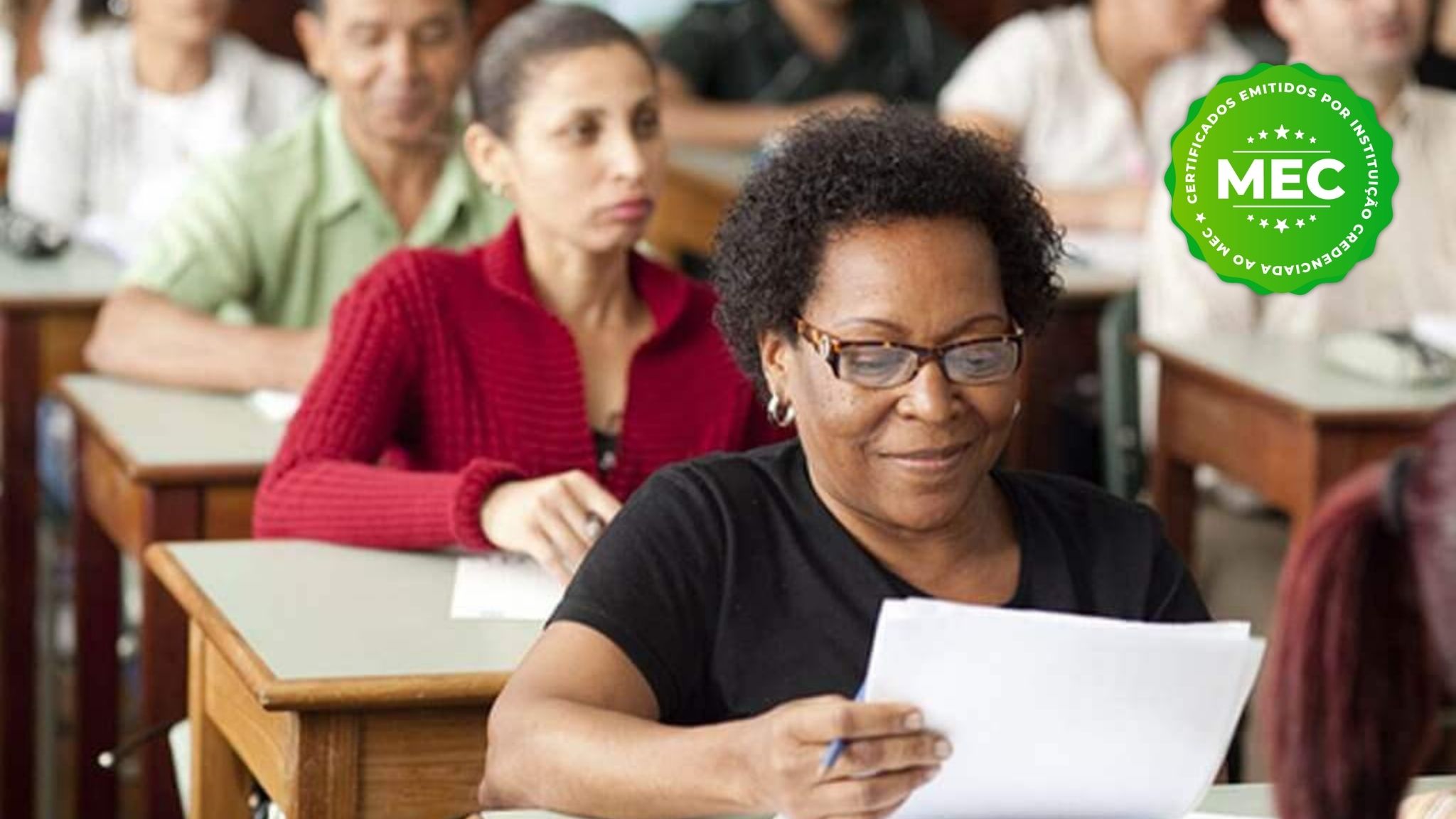 
                    EJA - Educação De Jovens E Adultos
